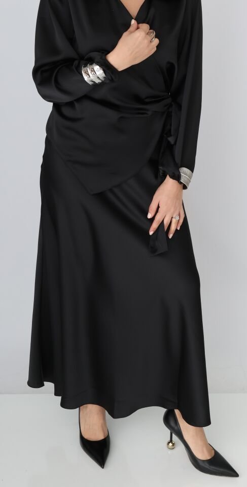 SATEN ETEK SİYAH