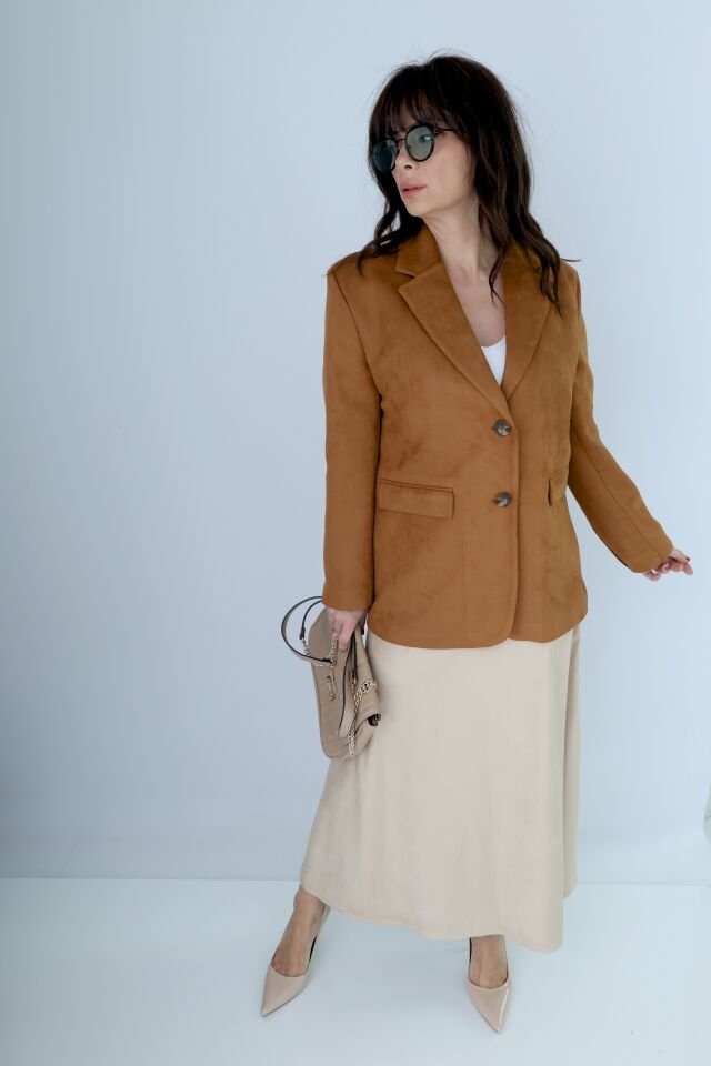 SÜET BLAZER CEKET
