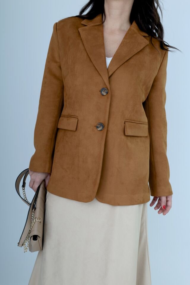 SÜET BLAZER CEKET