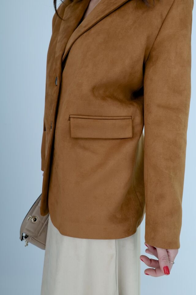 SÜET BLAZER CEKET