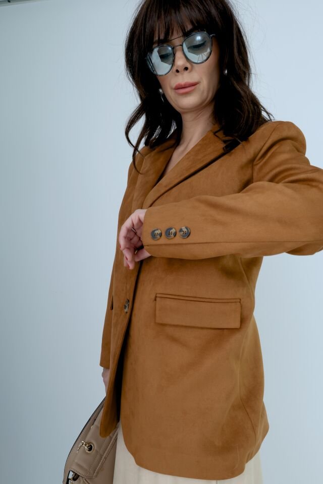 SÜET BLAZER CEKET