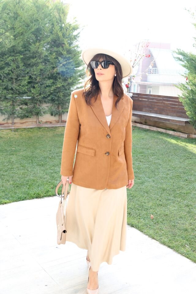 SÜET BLAZER CEKET